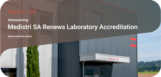 Medistri SA Renews Laboratory Accreditation